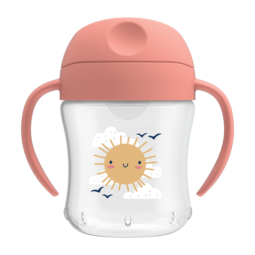 Dr. Brown's Soft-Spout Transition Cup with Handles - Sunshine - 180 ml