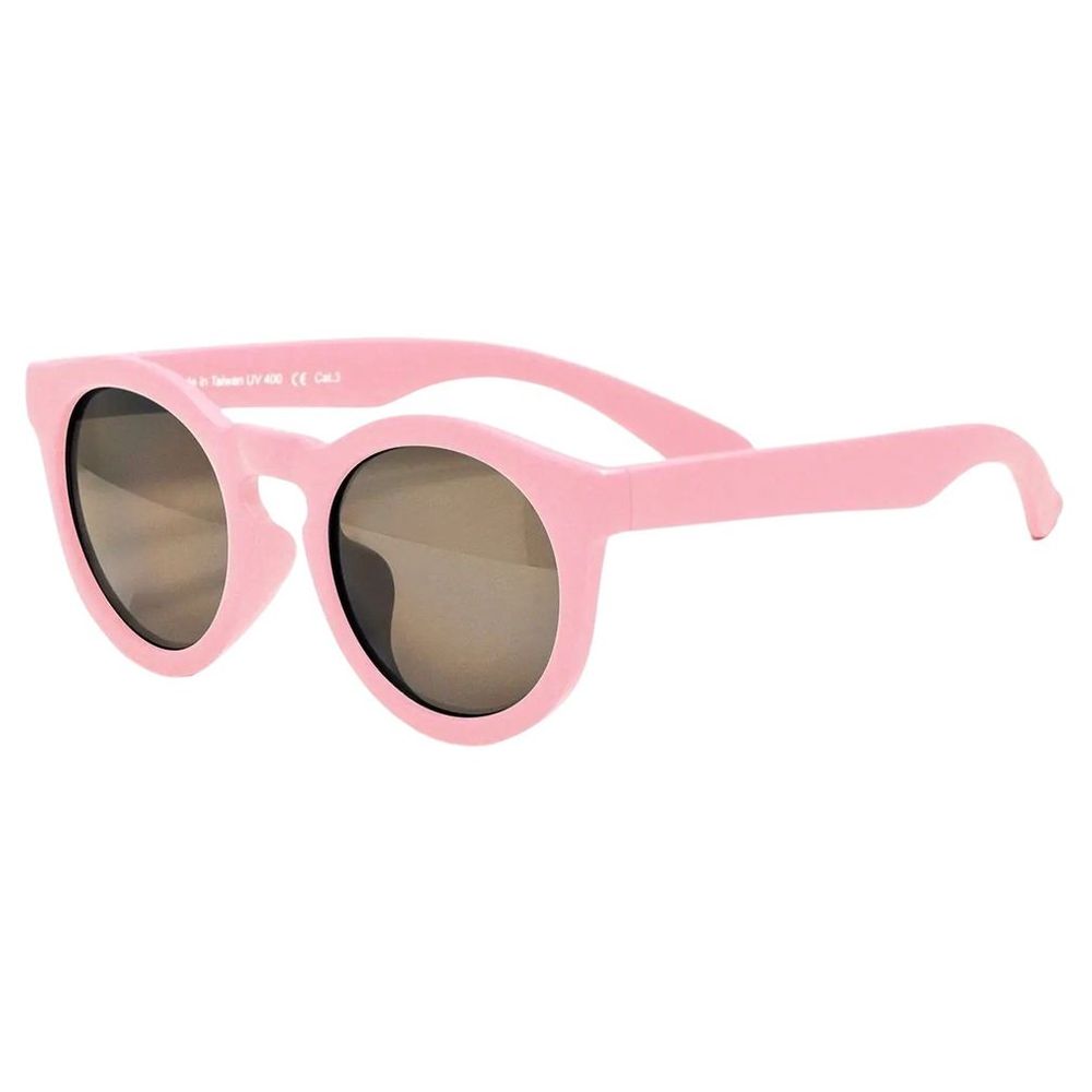 Real Shades Chill Smoke Lens Sunglasses Dusty - Rose