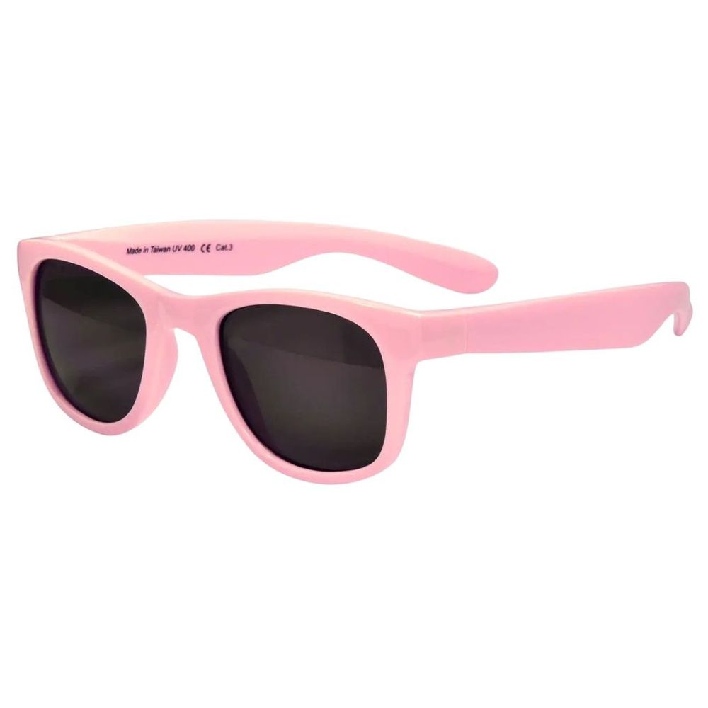 Real Shades Surf Silver Mirror Lens Sunglasses Dusty - Rose