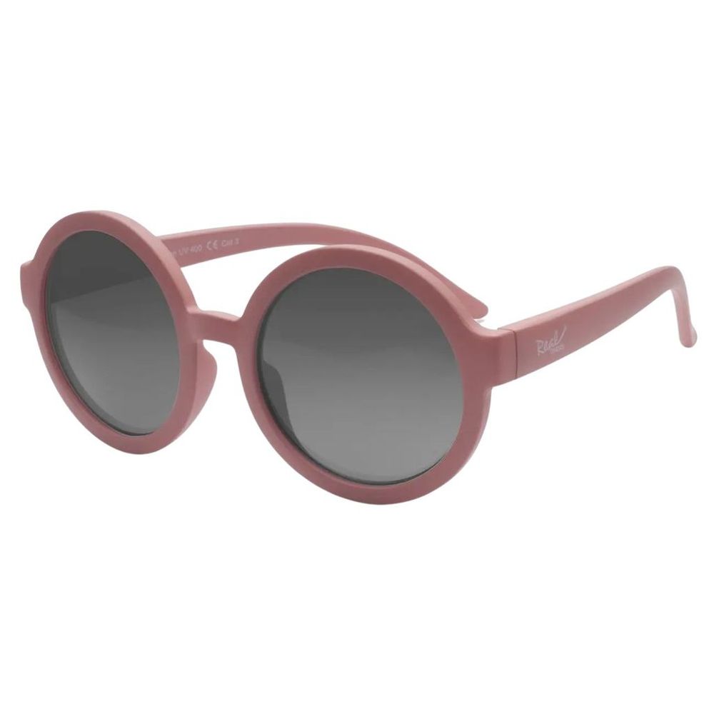 Real Shades Vibe Smoke Lens Sunglasses - Mauve