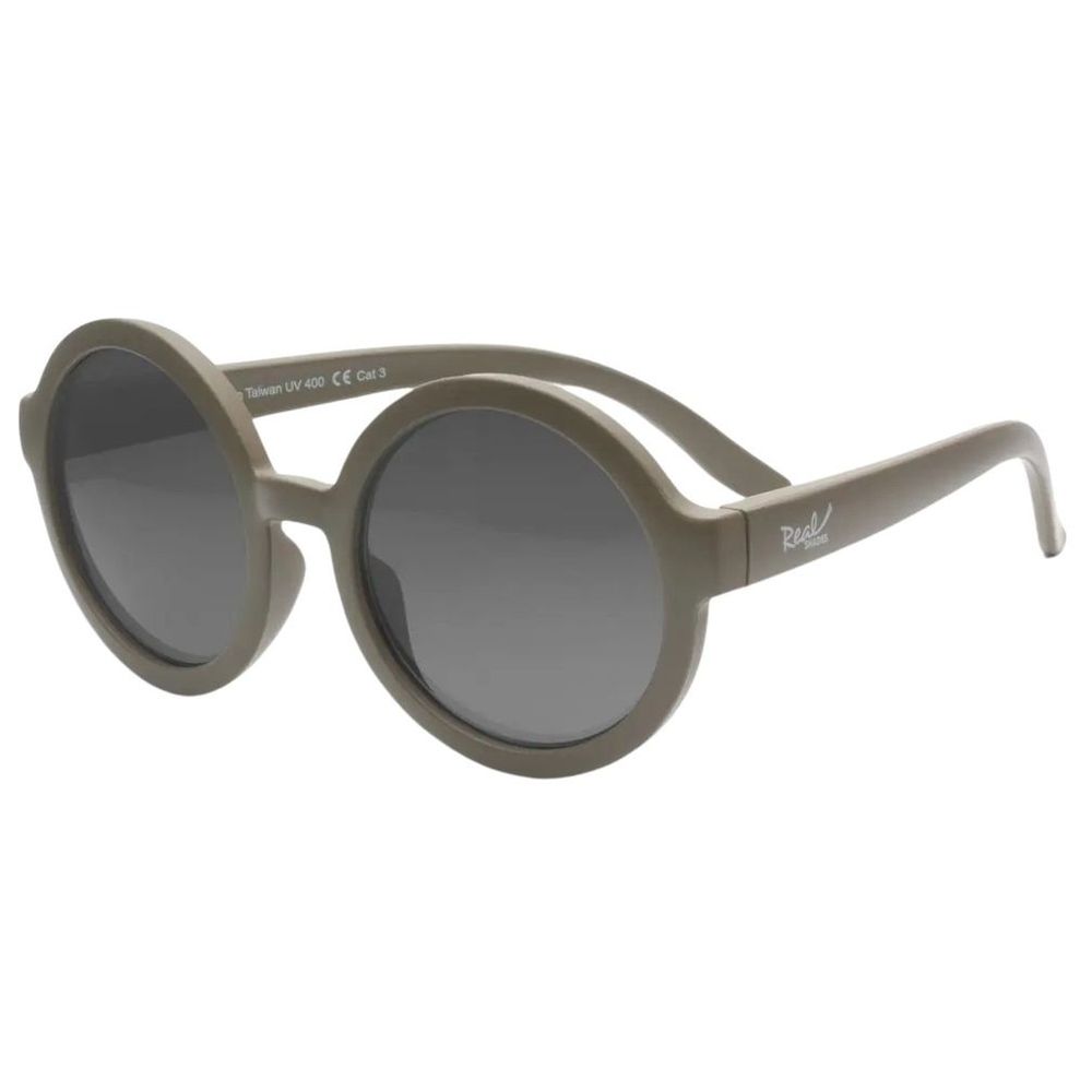 Real Shades Vibe Smoke Lens Sunglasses Branch - Olive