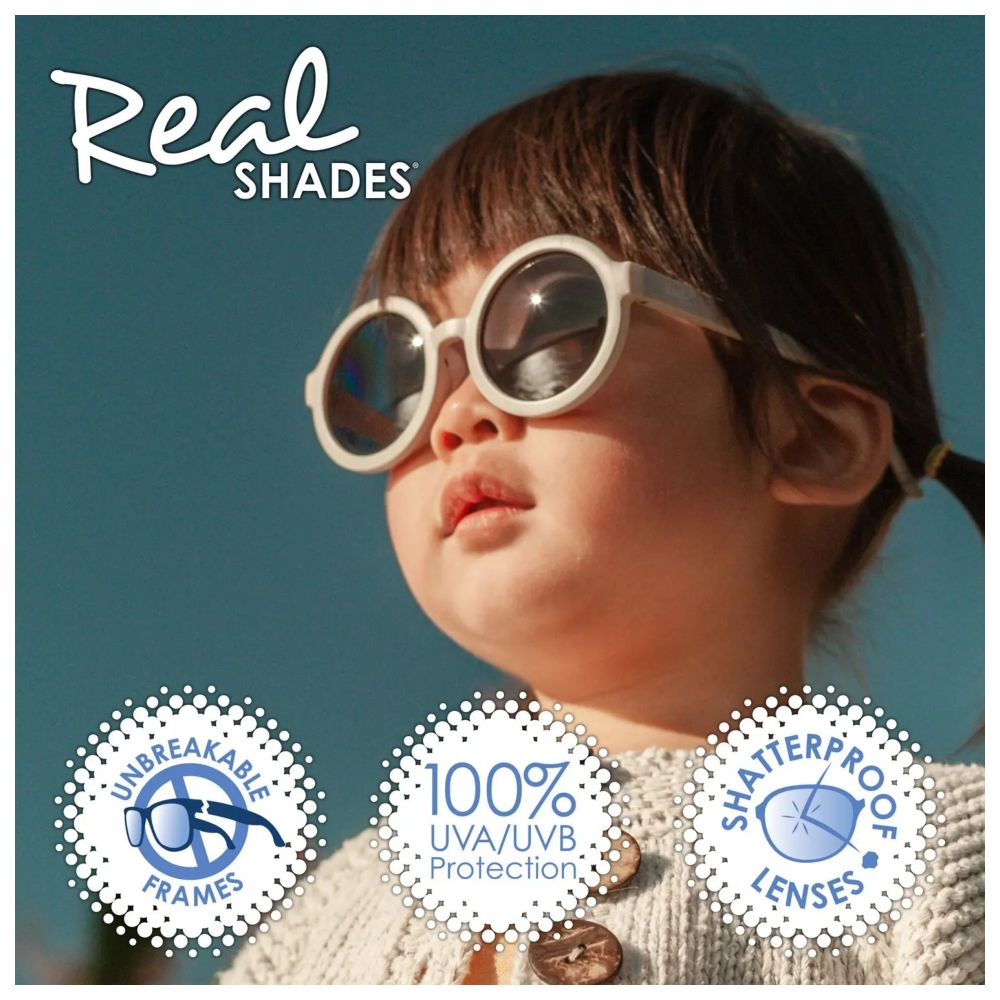 Real Shades Vibe Smoke Lens Sunglasses Warm - Grey