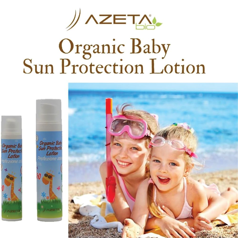 Azeta - SPF 50 Bio Organic Baby Sun Protection Lotion - 100 ml