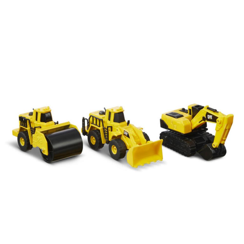 Cat - 4-inch Die Cast Metal 3 Pack - Assorted