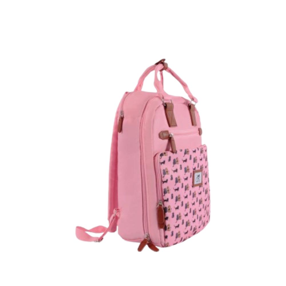 Biggdesign - Cats Laptop Backpack - Pink - 15-Inch/38.5cm
