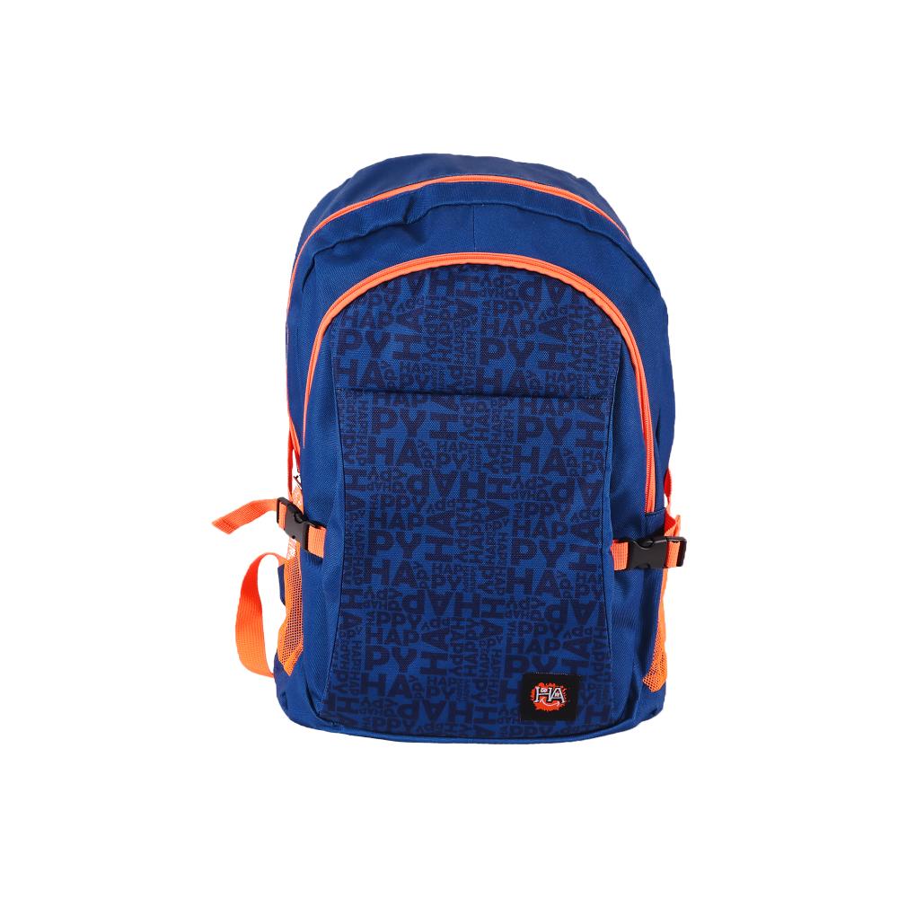 Biggdesign - Moods Up Happy Laptop Backpack - Navy Blue - 16.5-Inch/42cm