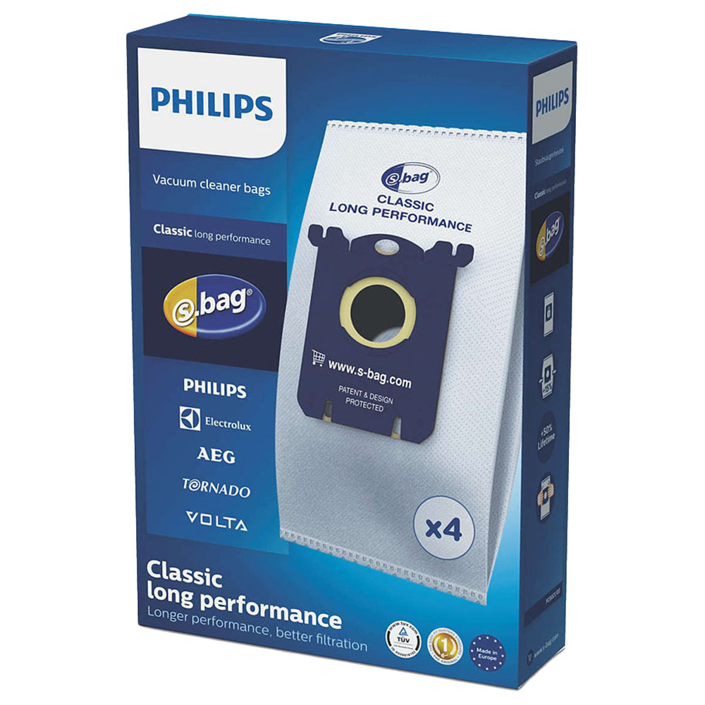 Philips FC8021/03 S-Bag Vacuum Cleaner Bags

