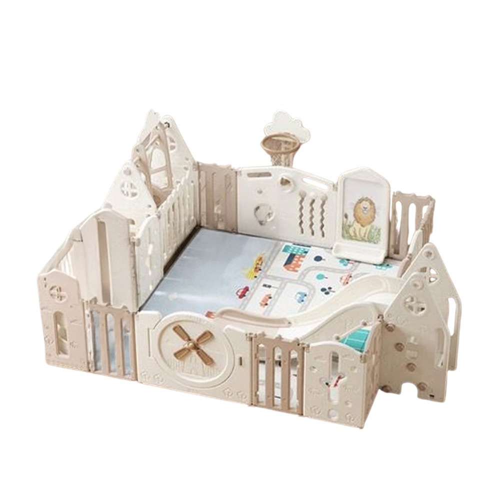 Megastar - Windmill Multi-Activity Baby Playpen - Beige