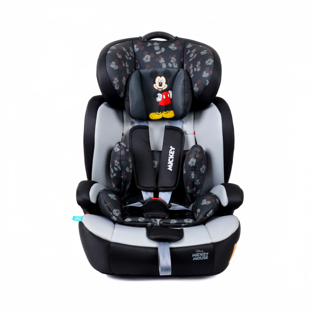 Disney - 2-in-1 Mickey Mouse Car Seat with Booster Seat - Red