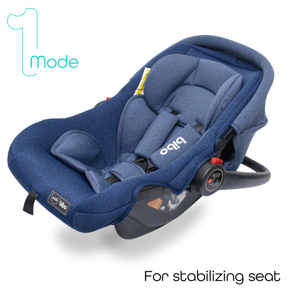 Moon - Bibo Baby Car Seat - Blue 