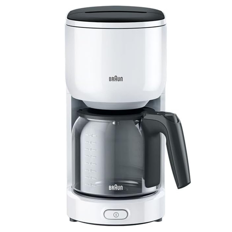 Braun PurEase Coffee Maker White - 1000 W