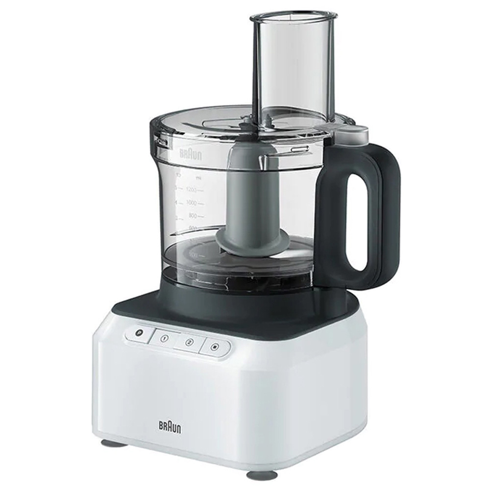 Braun PurEase Food Processor With Food Prep Bowl And Blender Set