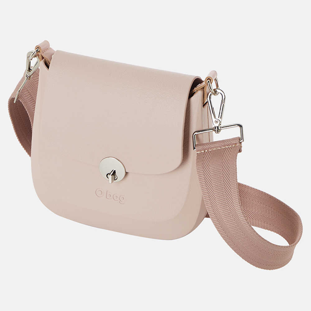 O Bag - Chase Cross Body Bag With Adjustable Shoulder Strap - Rosa Smoke