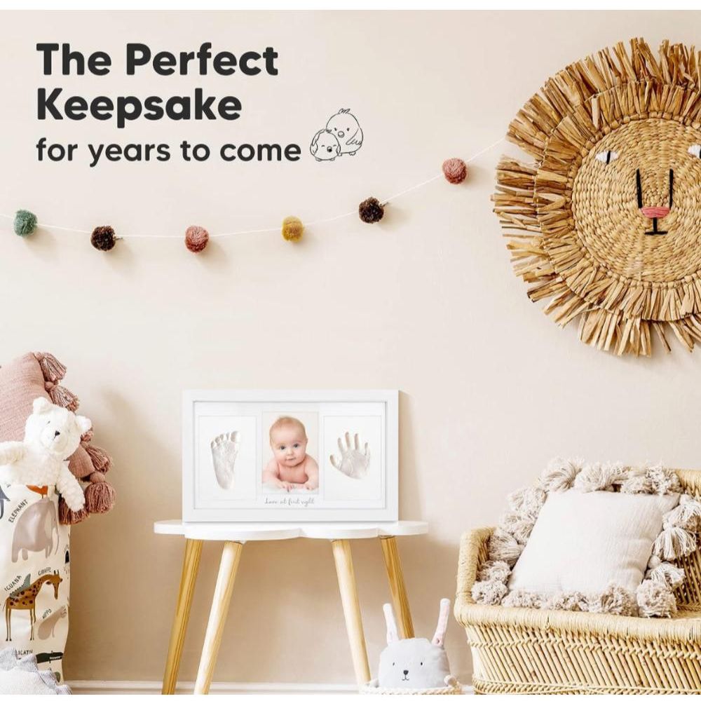 Keababies - Duo Keepsake Frame - Alpine White