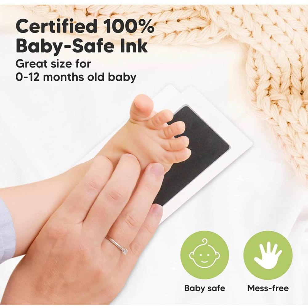 Keababies - Inkless Ink Pads - 4pcs - Jet Black