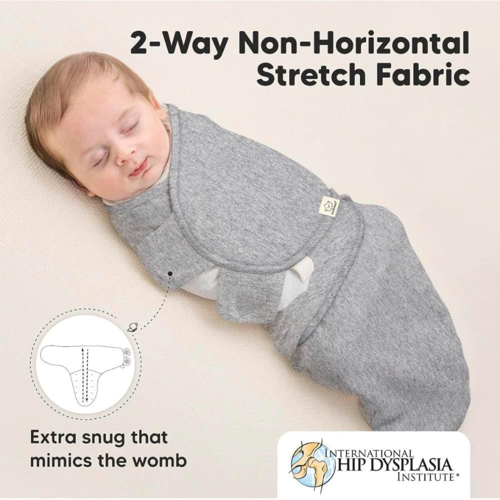Keababies - Soothe Swaddle Wrap - 3pcs - Cloud