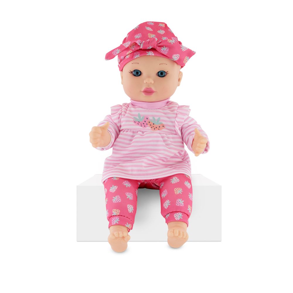 Baby Maziuna - Little Darlings Baby Kisses Doll - Multicolor - 12-Inch