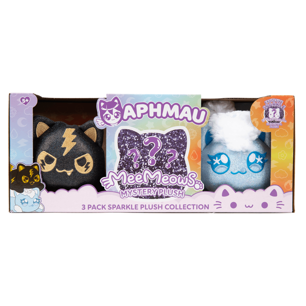 Aphmau - MeeMeows Mystery Plush - Style May Vary - Pack Of 3 - 15.2 cm
