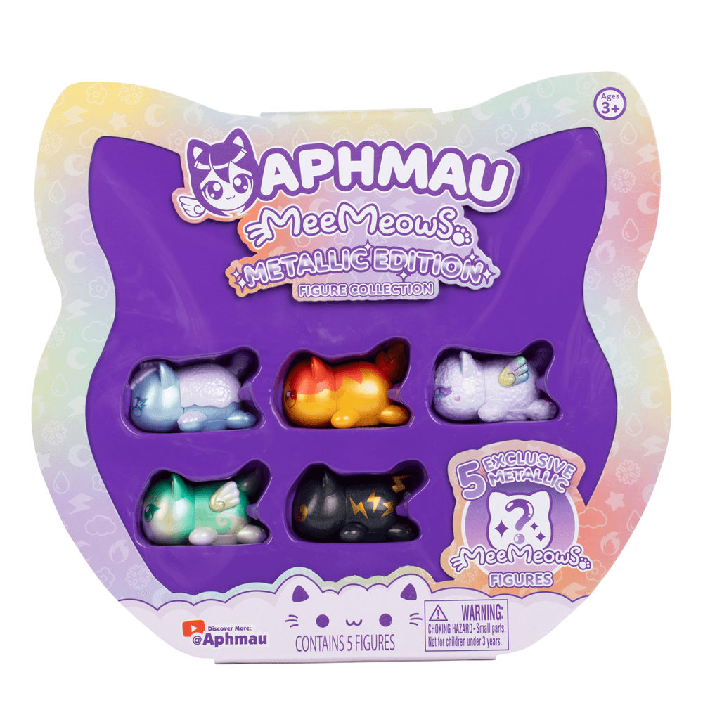 Aphmau - MeeMeows Metallic Edition Figure Collection - 5 Pcs