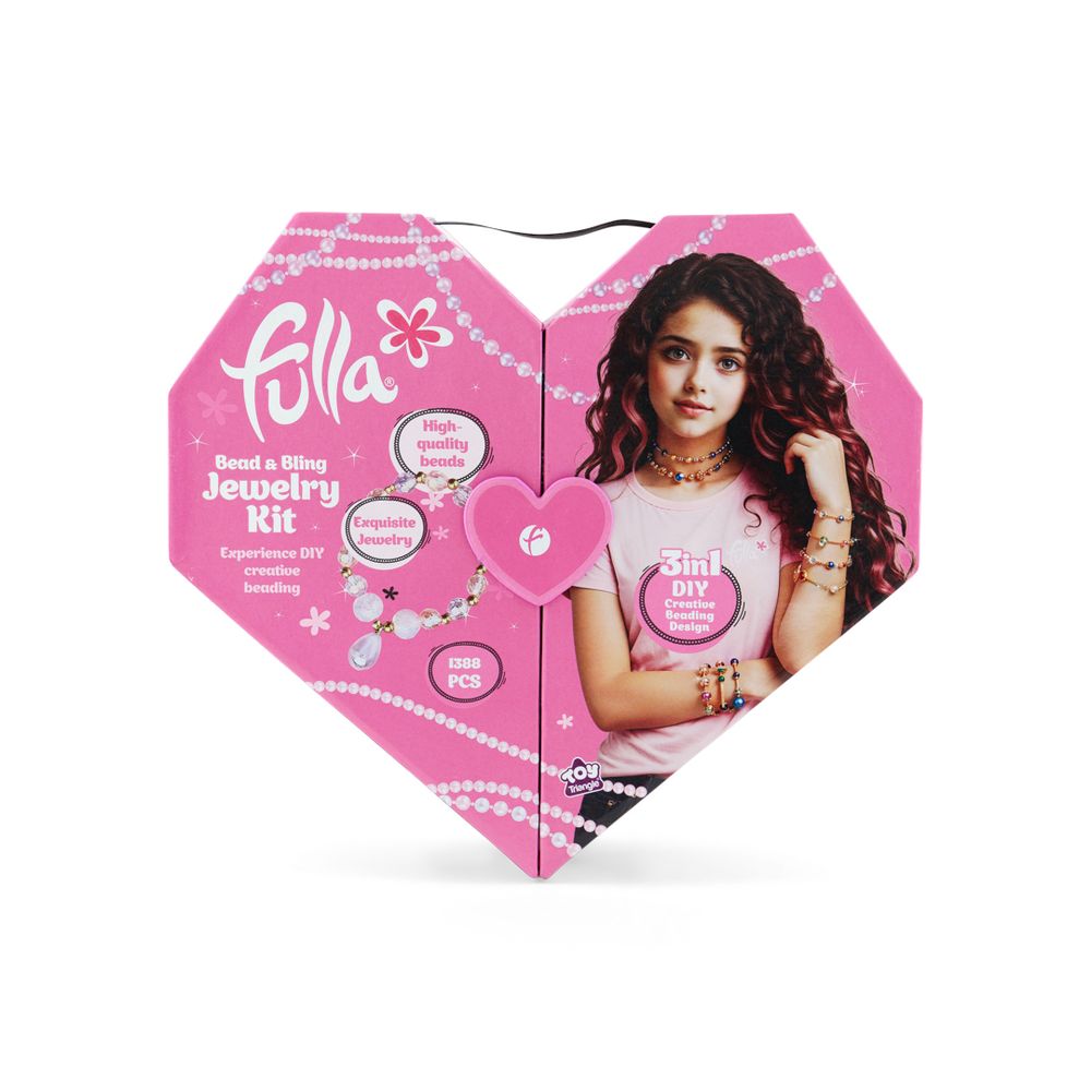 Fulla - Bead & Bling Jewelry Kit - 1388 Pcs