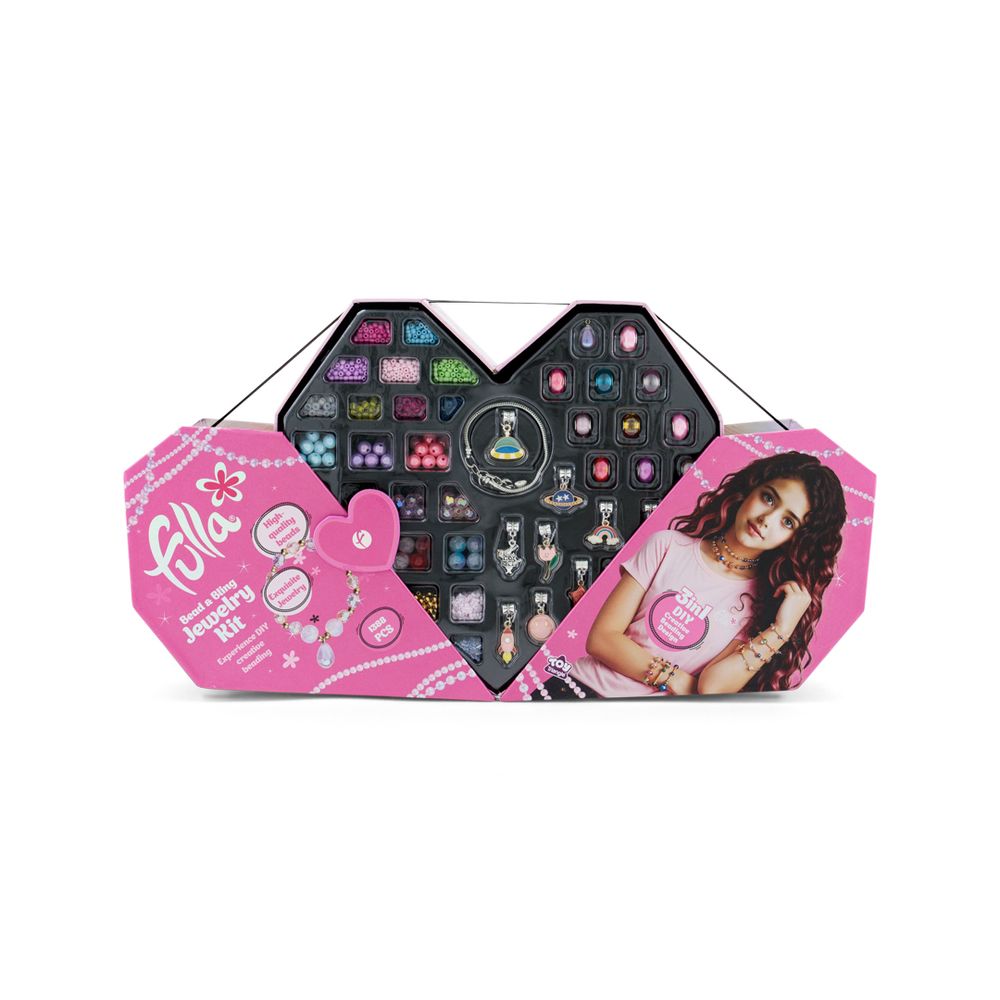 Fulla - Bead & Bling Jewelry Kit - 1388 Pcs