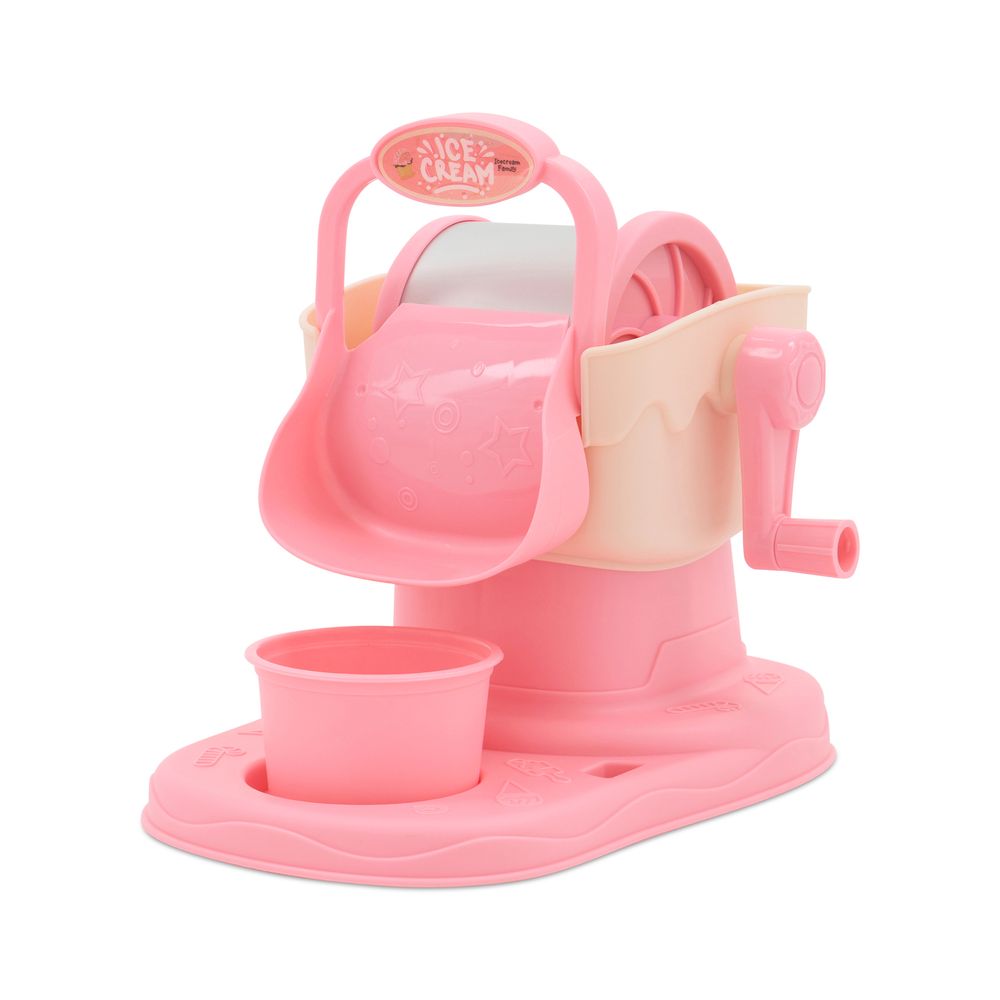 Fulla - DIY Ice Cream Maker Playset - Pink - 16 Pcs