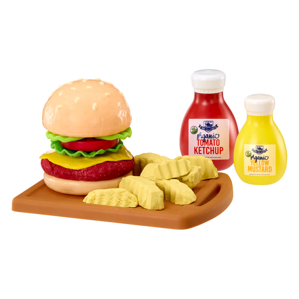 Little Tikes - Creative Chefs Cheeseburger & Fries Kit - 22 Pcs