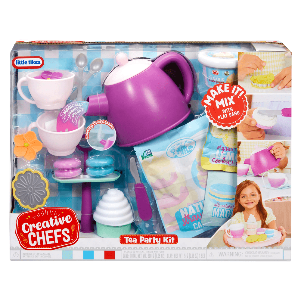 Little Tikes - Creative Chefs Tea Party Kit - 30 Pcs