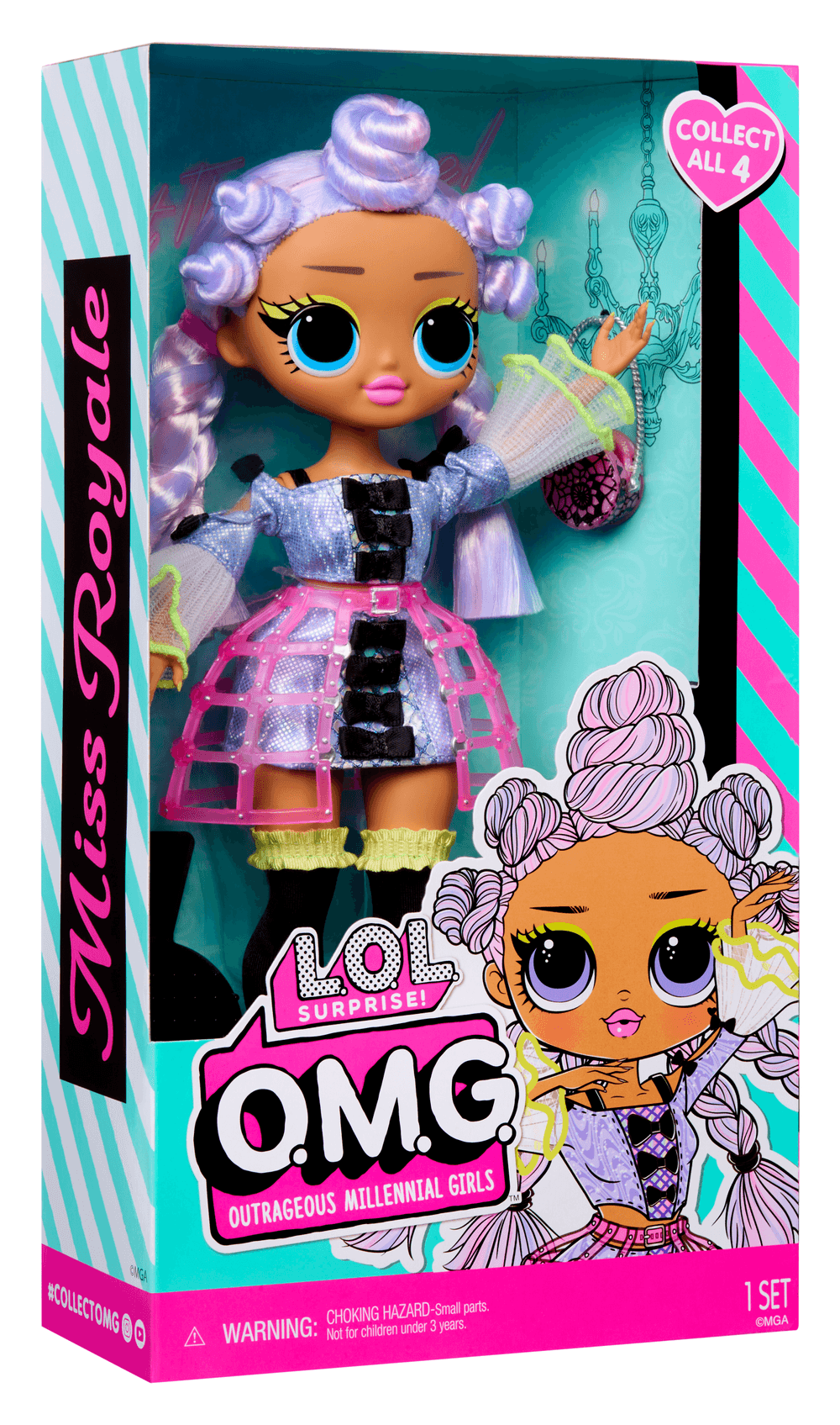 Lol - Surprise OMG Entry Doll Miss Royale - 28 cm