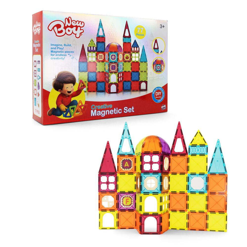 New Boy - Creative Magnetic Set - 77 Pcs