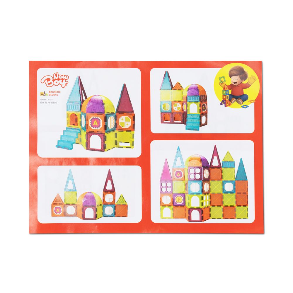 New Boy - Creative Magnetic Set - 77 Pcs