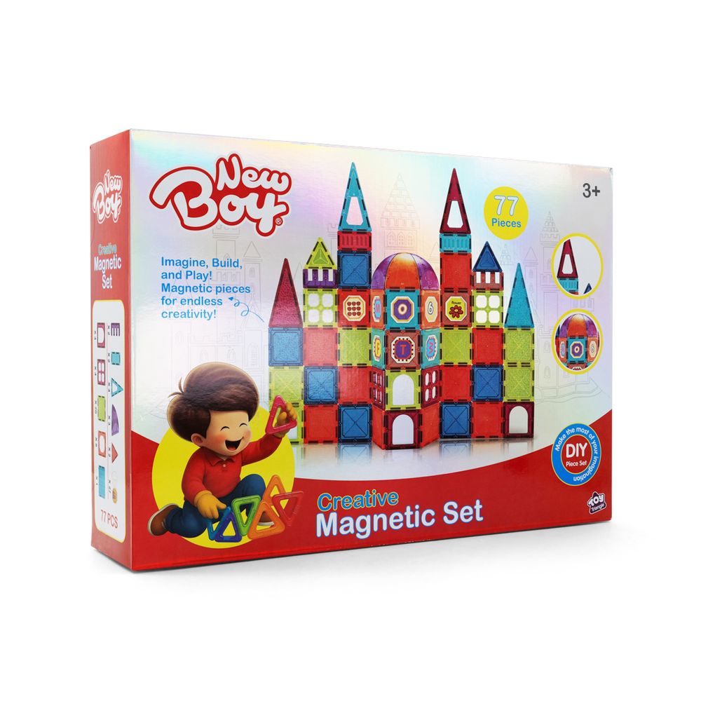 New Boy - Creative Magnetic Set - 77 Pcs