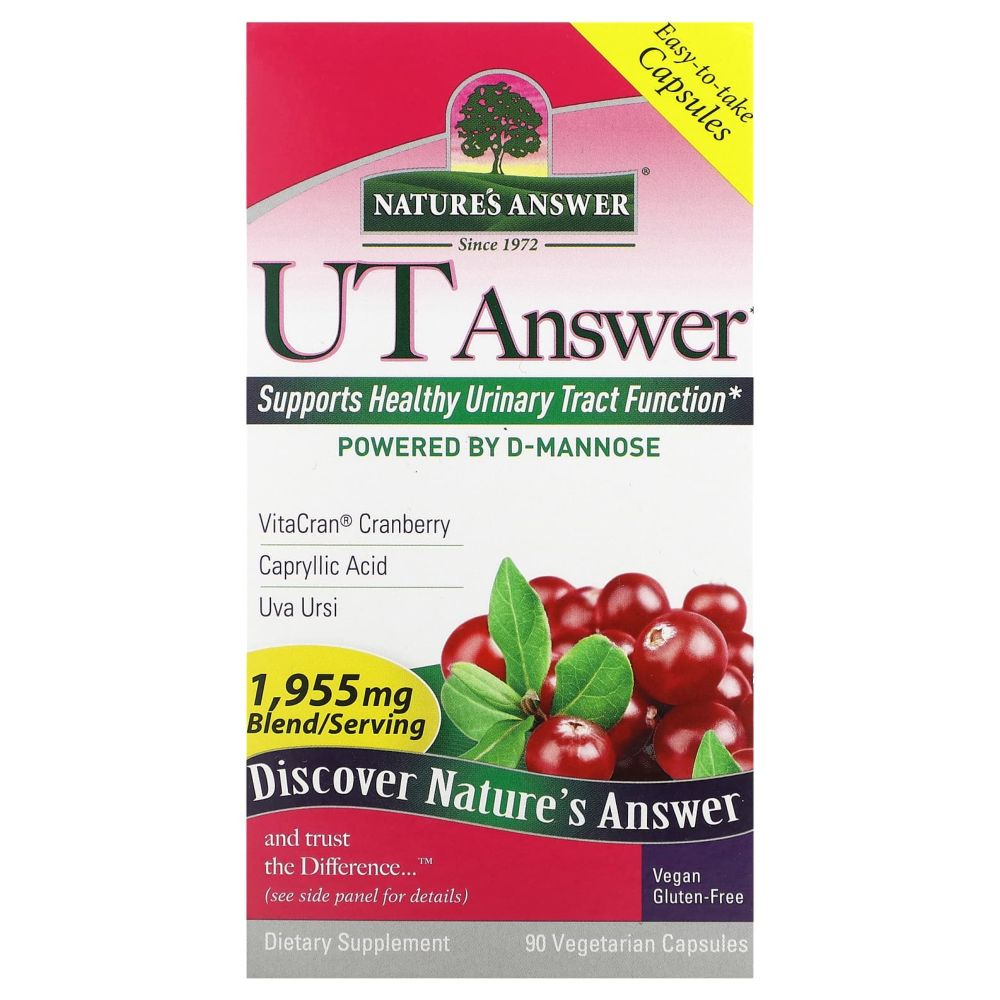 Nature's Answer - UT Answer Vegetarian Capsules - 90 Pcs