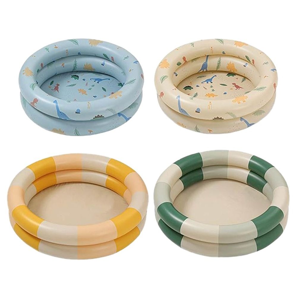 Buddiez - Kids Double Ring Swimming Tub 1pc - 150cm - Style May Vary