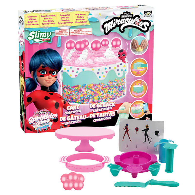 Zag Play - Sprinkle N' Slimy Kit - Cake Creations