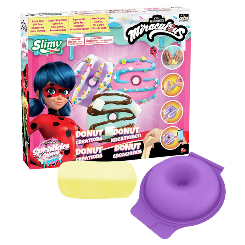 Zag Play - Sprinkle N' Slimy Kit - Donut Creations