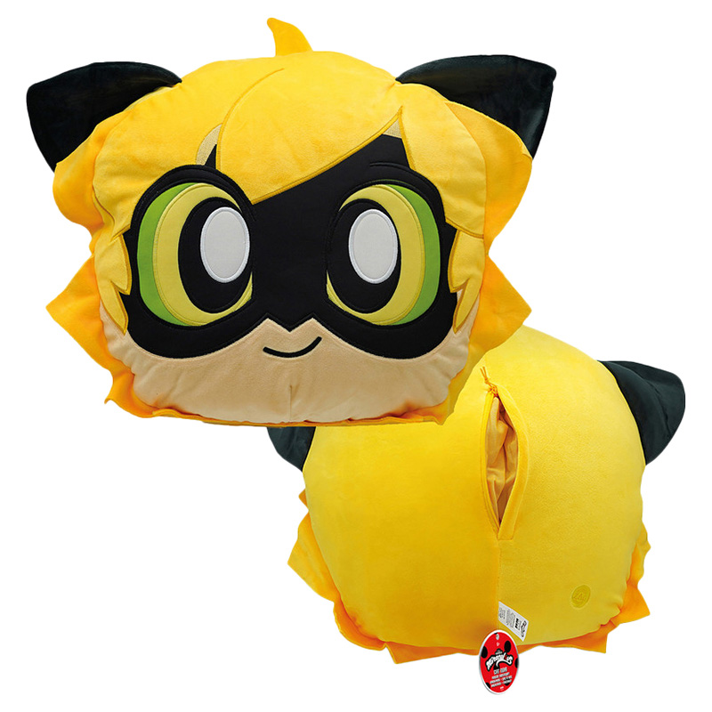 Zag Play - Kwami Plush Pillow - Cat Noir - 40cm