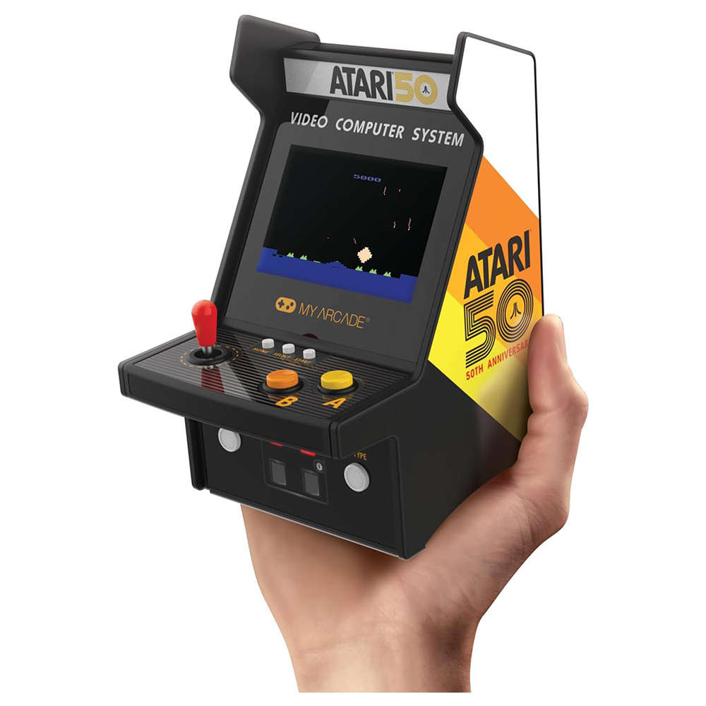 My Arcade - Atari Micro Player Pro Mini Arcade With 100 Games