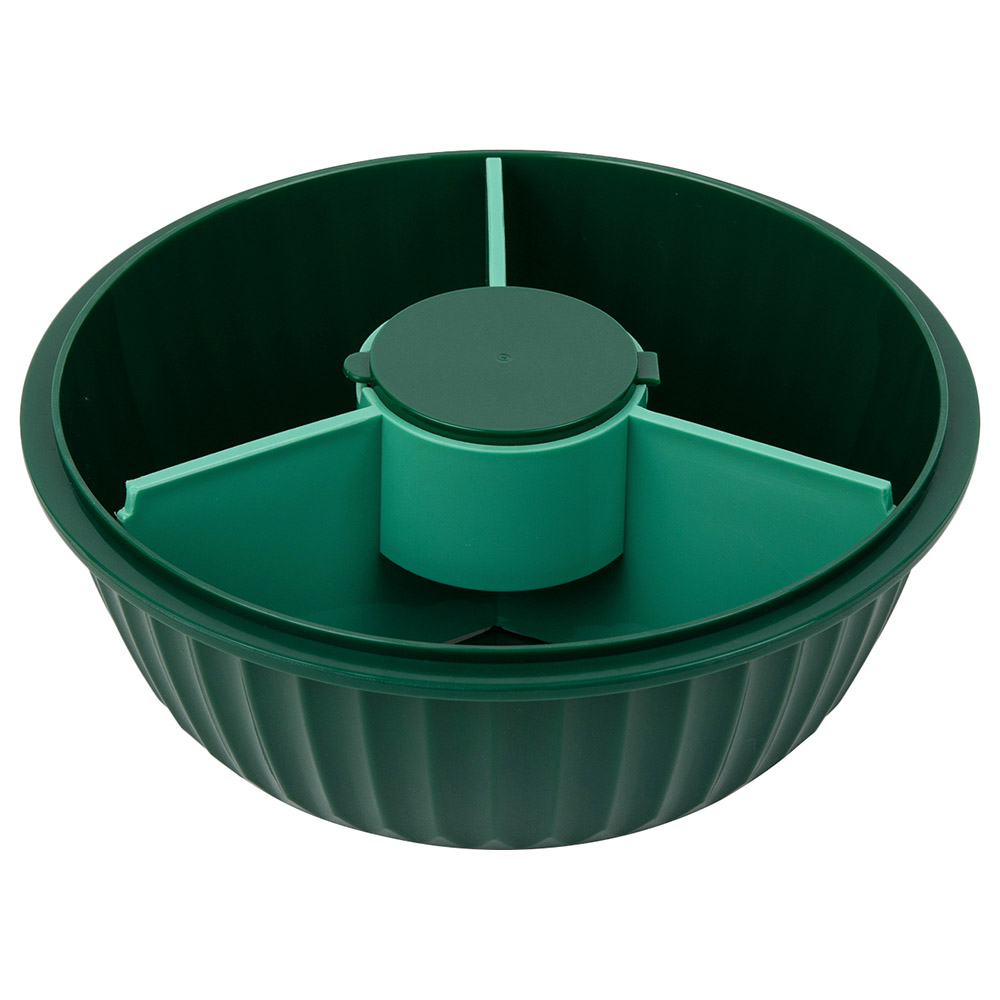 Yumbox - 3 Part Divider Poke Bowls - Kale Green