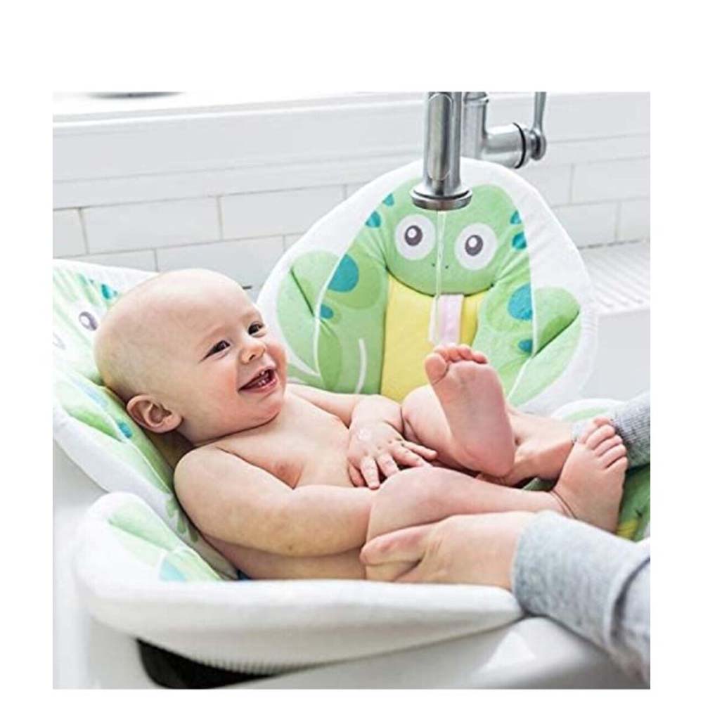 Blooming Bath - Frog Baby Bath Seat - Green