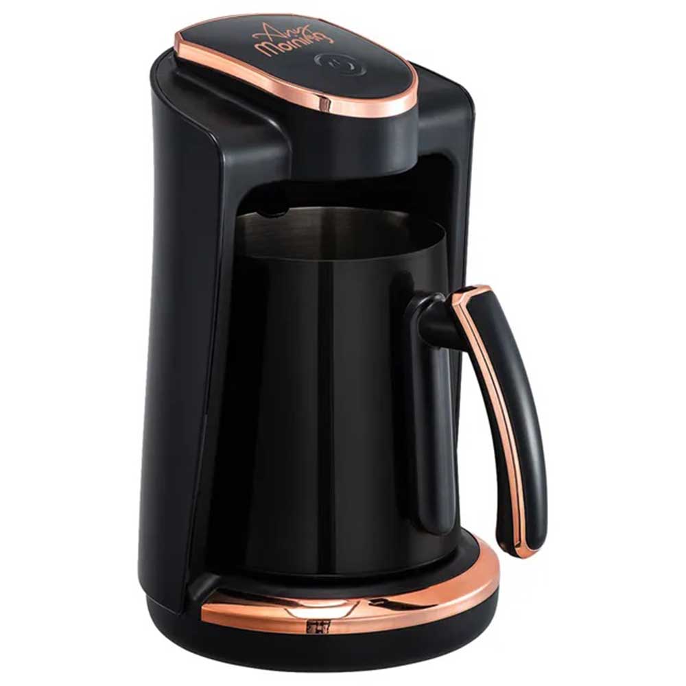 Any Morning Turkish Coffee Maker With Pot - Black - 400 Watts