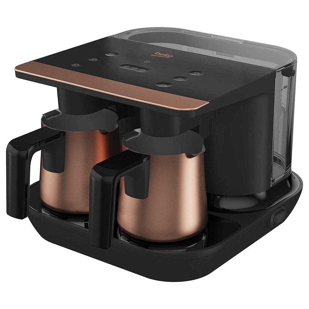 Beko Turkish Coffee Machine With Double Jug - Copper - 1100 W
