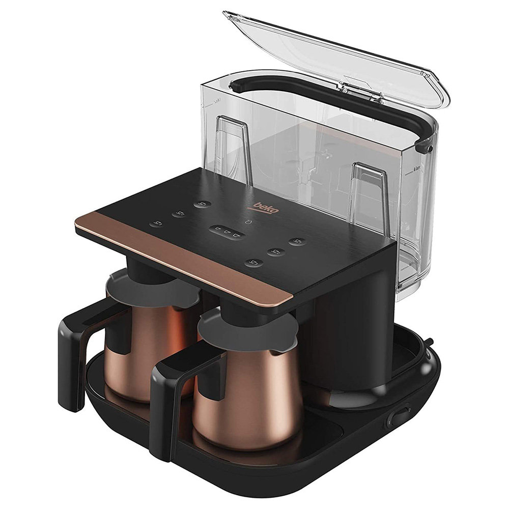 Beko Turkish Coffee Machine With Double Jug - Copper - 1100 W