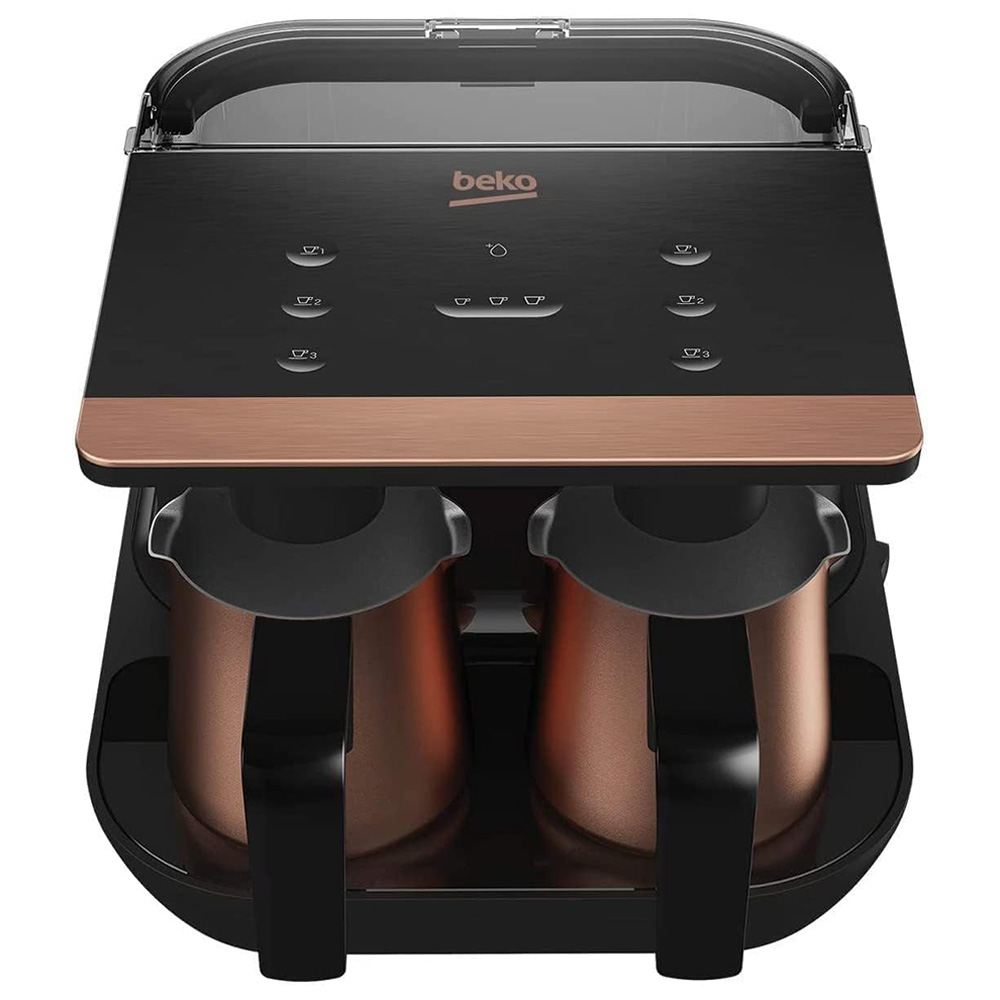 Beko Turkish Coffee Machine With Double Jug - Copper - 1100 W