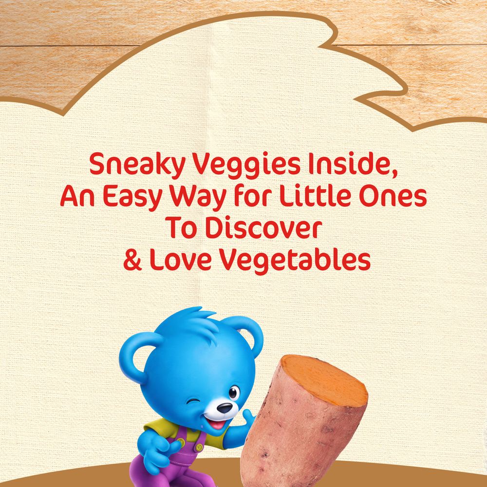 Cerelac - Sneaky Veggies Puree Pouch - Sweet Potato & Apple - 90 gm