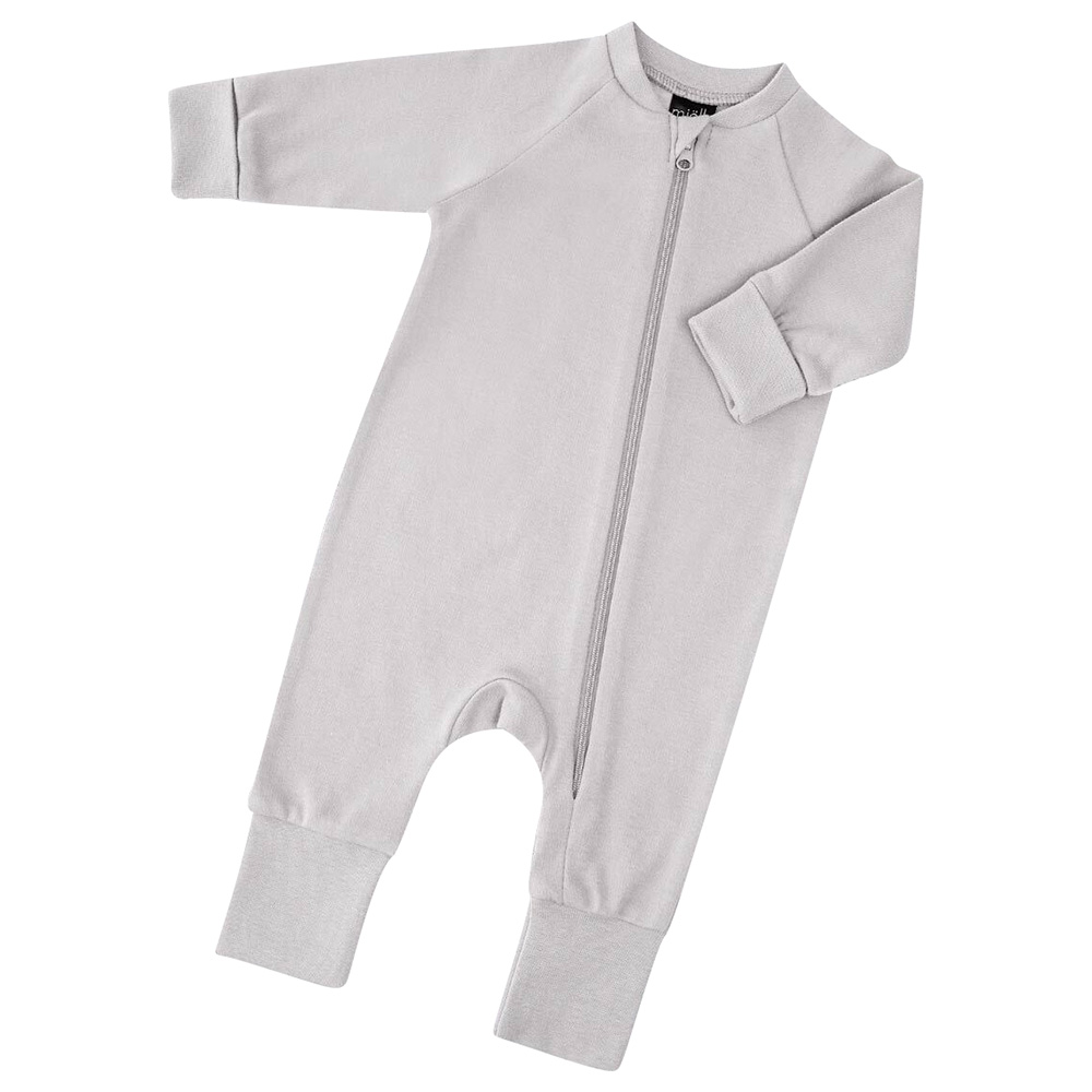 Mjolk Sleep and Play Jumpsuit White - Sand