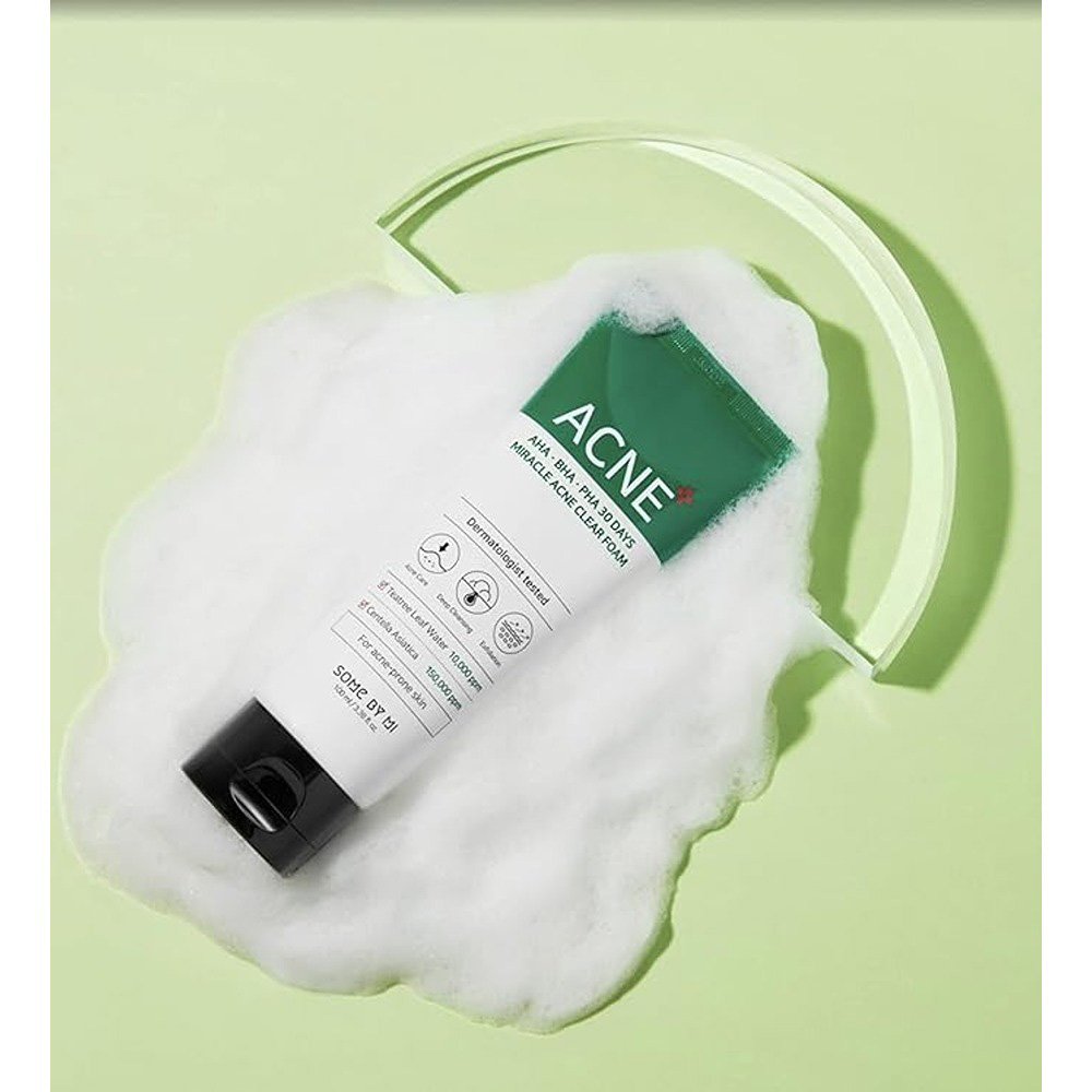 Some By Mi - AHA-BHA-PHA 30 Days Miracle Acne Clear Foam - 100 ml