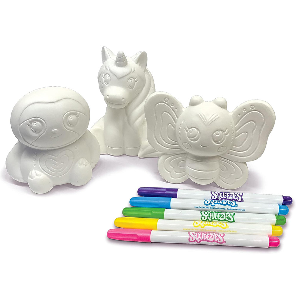 Shimmer 'N Sparkle - Color Your Own Squeezie Fun Kit