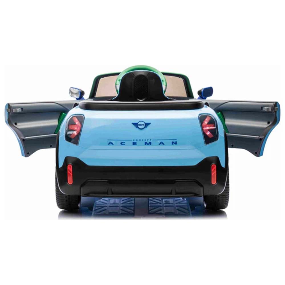 Megastar - Licensed Mini Cooper Aceman RC Ride-On Car - Blue - 12 V