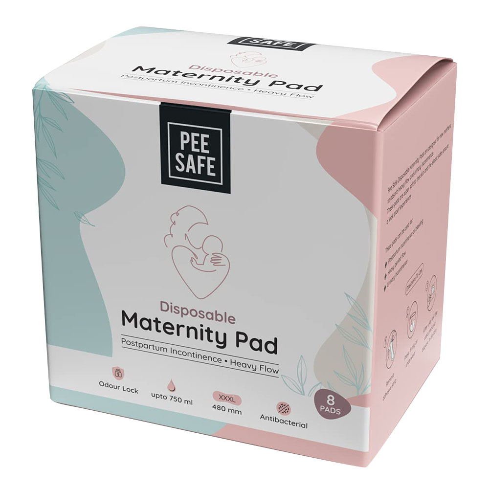 PeeSafe - Disposable Maternity Pads - 480 mm - XXXL - Pack of 8